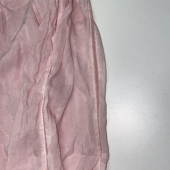 🔥Victoria secret 100% viscose women’s  pants summer pink Sz M New - Picture 2 of 7